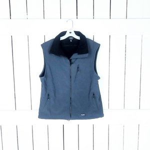 Mens soft shell fleece lined outdoors vest